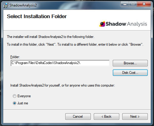 Shadow Analysis 2 installation proccess - part 2